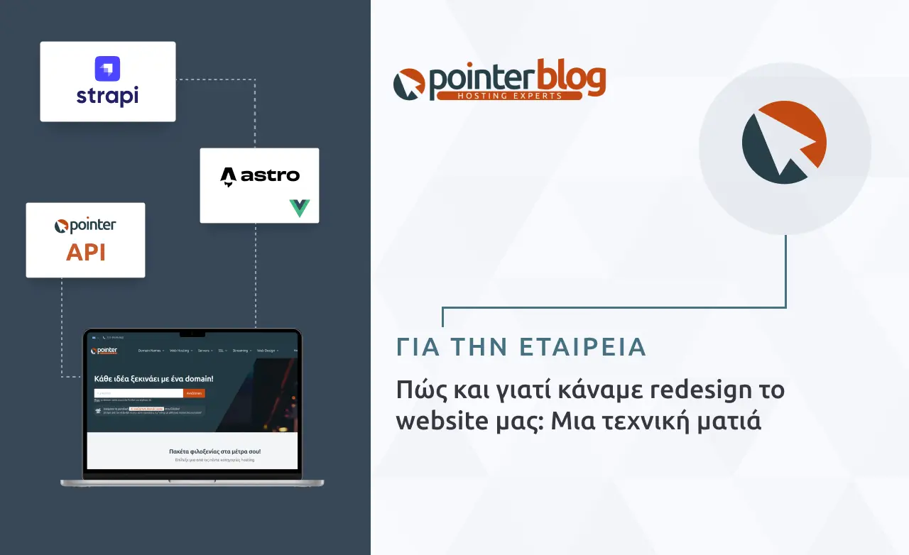 Πώς και γιατί κάναμε redesign το website μας στην pointer.gr: Μια τεχνική ματιά